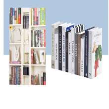 3PCS/1PC-11英寸摄影装饰、摄影装饰折叠书、珠宝收纳盒、房间装饰装饰场景多产品装饰摆件、提升珠宝展示与场景搭配的魅力 - 彩色 - 查看 7