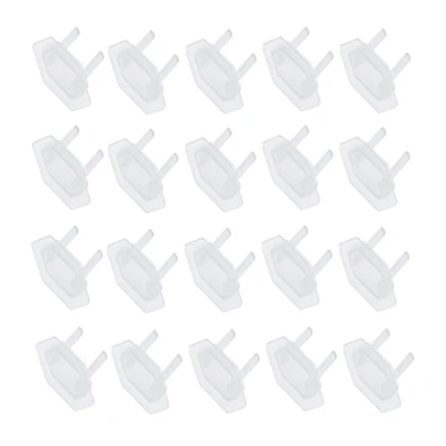Kit 20 Protetores de Tomada Bebê - Segurança Elétrica