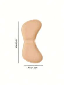 QKC 5 Pairs Heel Grips Liner Cushions Inserts For Loose Shoes, Heel Pads Snugs For Shoe Too Big Men Women, Filler Improved Shoe Fit And Comfort, Prevent Heel Slip And Blister