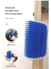 2pcs Cat Horn Massage Brush, Cat Tickle Supplies, Decompress Comfort. - Multicolor - View 8