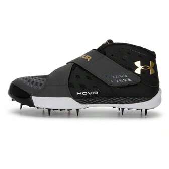 Under Armour HOVR Silencer Running Shoes, Track & Field Spikes, Supportive & Lightweight Men's Track & Field Athletic Competition Running Shoes, Model 3022517-003