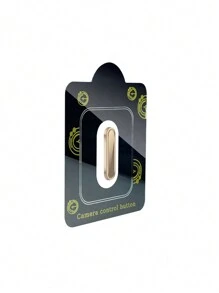 Camera Control Capture Button Compatible With Iphone 16 16Pro 16Plus 16ProMax Side Button Protector Anti-Scratch Film Compatible With Iphone 16 Series Waterproof Tempered Glass Shockproof Anti-Fall Anti-Fall Anti-Fingerprint Full Cover - Gold - View 9