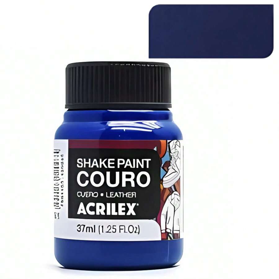 Acrilex Shake Paint Leather Paint 37ml For Natural And Synthetic Leather - Azul turquesa - Ver 1