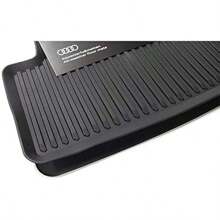 Rubber Floor Mats 2 X Rear For Audi 82A061511041 Original Rubber Mats All Weather Mats Black - Black1 - View 2