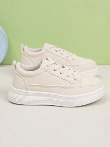 Novos tênis de lona elásticos casuais para meninos e meninas, calçados esportivos para todos os estilos, versáteis para todas as estações