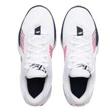 Nike 男款 AIR ZOOM G.T. CUT ACADEMY 篮球鞋，FB2598-104 - 白/運動紅/黑曜石色 - 查看 4