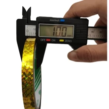 1 卷，1968.5 英寸，金色金属和纸质镜面胶带，DIY 金属金色艺术胶带，自粘金属化聚酯薄膜胶带，用于工艺品装饰和礼品包装，透明珠宝金属胶，升级透明胶液融合织物胶 - 彩色 - 查看 19