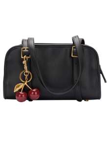 1pc Cherry Charm Accessory Women's Bag Or Keychain Pendant Cherry Adornment Individualized Bag Decoration For Women Valentine's Day Key Chains For Women Valentines - Multicolor - View 8