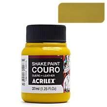 Acrilex Shake Paint Leather Paint 37ml For Natural And Synthetic Leather - Yellow - View 1