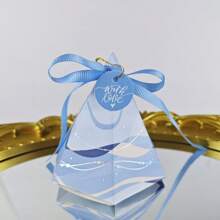 20PCS Polygon Box Paper Boxes Colorful Ribbon Card Party Birthday Anniversary Gift Wrapping Supplies Valentine's Day - Multicolor - View 8