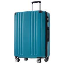 Sweiko Sweiko Hard-Shell Suitcase, Rolling Suitcase, Travel Suitcase, Hand Luggage 4 Wheels, ABS Material, TSA Customs Lock, 76.5*50.5*31.5, Green