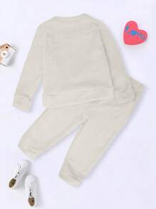 Conjunto Afelpado Gato Brillo
