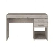 Ibare Two Drawer Computer Desk, One Lower Shelf -Light Gray,Klgeivb,Christmas
