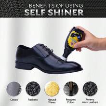 Liquid Shoe Polish, With Built-In Applicator For Sponge Leather Shoe Polishing, Instant Shoe Shine, Suitable For Formal Shoes, Boots, Jackets, Briefcase, Etc, Shoe, Spring Summer Picks, Brides Maid Gifts, Room, Bedroom Decor, Bedroom Decor, Beach, Travel, For Men, For Women, Vacation,Wedding,Y2k,Party - Multicolor - View 6