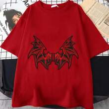 1 Pair Of Large Size Devil Wings Embroidered Patches