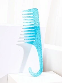 造型梳套装发刷空心宽齿梳头皮按摩梳透明闪光头皮按摩梳头发造型梳 1/2/3/5 件/套，宽齿梳，镂空发梳通风发刷，透明设计，适合美发师和化妆师
