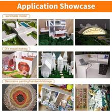 5 Sheets 3mm Black PVC Foam Sheet A4 Lightweight Rigid Foam Sand Table Model Material Supplies For Mounting Crafts Modelling Art Display School Projects 11.8x7.8inch - Black - View 6