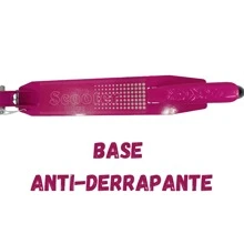 Patinete Crianças Jovens e Adultos Ajustável Rosa 100Kg