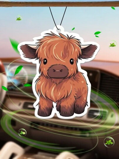 薰衣草和梨香味汽车空气清新剂 - 芳香疗法香味挂纸吊坠，适合后视镜和通风口，可除汽车内饰异味，持久香气，缓解压力，汽车空气清新剂，送给学生、朋友、女朋友、长辈、配偶的礼物