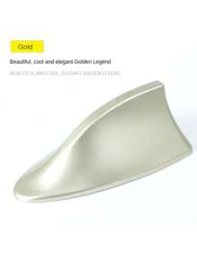 Car Decoration Shark Fin Antenna With Signal Reception Specialized Antenna, Rooftop Spoiler Antenna Modification, No Drilling Required