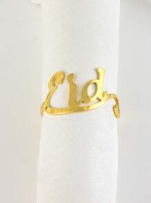 1/2/4/6pcs, Eid Al-Adha Napkin Rings, Ramadan Table Decoration Napkin Clasp, Napkin Holder - Multicolor - View 19