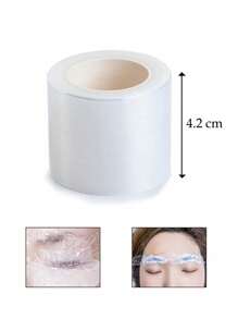 1 Roll 200M Clear Makeup Film Wrap For Eyelash Lift Brow Lamination Lip Eyebrow Tattoo Plastic Cover Eyelash Extension Glue Remover Lash Perm Lifting Film - Multicolor - View 7