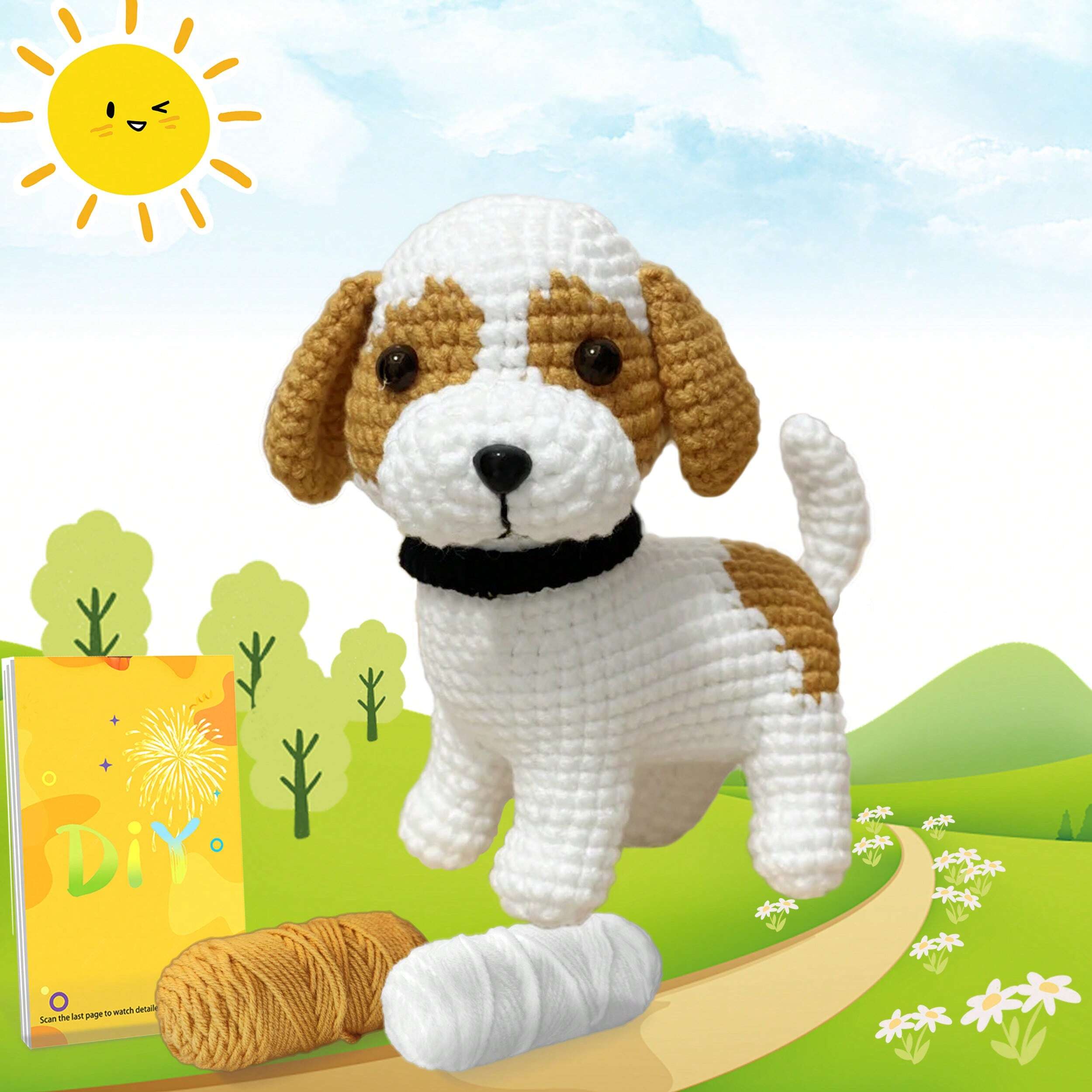 Kit De Crochet Complet Pour Débutants Avec Tutoriels Vidéo Étape Par Étape - Kit De Démarrage Pour Chatons (Chat Au Crochet, 4 Pièces