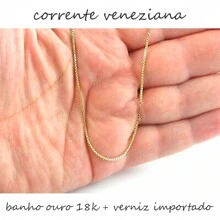 Colar Semijoia Nome Personalizado Chapinha Gravação Bernardo Banhado Prata 1000 - 999004509