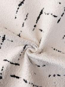 1pc Minimalist European Style Outdoor Sofa Cushion, Fashion Luxury Sofa Seat Cushion Cover, All Season Use, Anti-Slip Anti-Dust Anti-Scratch, Protects Sofa, Decorative For Living Room, Bedroom, Study, Office - Black - View 9