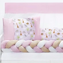 Kit Berço + Ninho Redutor Trançado Americano Safari -Várias Cores