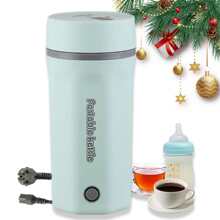 OCTAVO 旅行电水壶便携式迷你水壶，小型热水器，500 毫升，快速烧水，具有自动关闭和干烧保护功能，非常适合旅行、办公室和酒店使用 - 查看 2