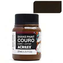 Acrilex Shake Paint Leather Paint 37ml For Natural And Synthetic Leather - Chocolate Brown - View 1