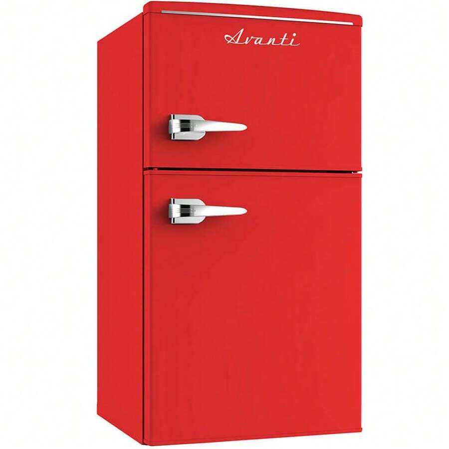 Avanti RMRT30X5R 3.0 Cu. Ft. Red Compact Retro Style Refrigerators - Red - View 1
