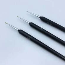 3/9/15-teiliger Feinmalerpinsel-Set - synthetische Borsten, ergonomischer Rattenfüßchengriff für Künstler, Schulanfang, Schulbedarf