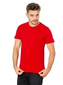 Kit 5  Camisetas Masculina Gola Redonda  Básica estilo e conforto