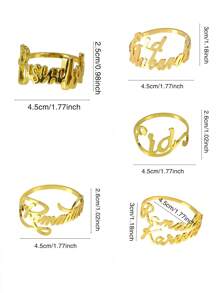 1/2/4/6pcs, Eid Al-Adha Napkin Rings, Ramadan Table Decoration Napkin Clasp, Napkin Holder - Multicolor - View 7