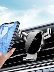 车载手机支架 新款重力手机支架 多功能出风口后视镜伸缩导航支架 送女士礼物 - 彩色 - 查看 2