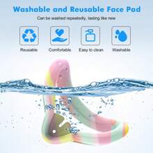 Silicone Cover Set Compatible With Oculus/Meta Quest 3S, VR Accessories For Meta Quest 3S, Protective Cover Set Includes Controller Grip Cover, Face Cover, VR Shell Cover (Blue) - Macaron - View 6