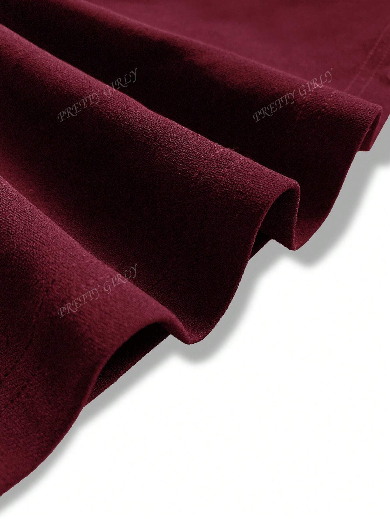 تنورة طويلة عالية الخصر نصف الركبة للنساء، موسم ال...