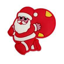 圣诞鞋饰装饰DIY洞穴鞋沙滩鞋鞋扣可拆卸PVC软橡胶拖鞋凉鞋配件圣诞礼物生日礼物12-28件/套