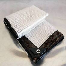 1件加厚透明雨布，加厚聚乙烯篷布，网状编织，更加结实耐用，适用于户外花园温室防护、多肉植物遮阳、隔热防冻。 - 透明網格 - 查看 16