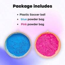 2/3pcs Gender Reveal Powder In Soccer, Basketball, Football, Baseball, Golf Ball Shapes, Unveiling Supplies For Birthday Party Atmosphere Creation,Only Applicable To Teenagers Aged 14 And Above