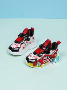 Scarpe sportive in pelle traspiranti con LED, adatte per ragazzi e ragazze - Casual, con assorbimento degli urti, antiscivolo per tutte le stagioni, per corsa e camminate all'aperto