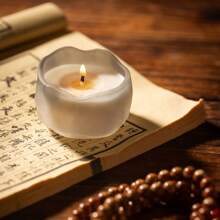 1Pc Colorful Frosted Cup Aromatherapy Candle Smokeless Fragrance Home Decoration Romantic Birthday Gift Creative Holiday Gift Party Photography Props Gifts Graduation