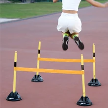 1 Set Portable Retractable Marker Pole Base + 2 Retractable Marker Poles, Agility Training Poles For Soccer And Basketball, Sports Training Equipment Accessories For Fitness Enthusiasts And Athletes