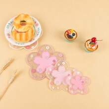 1 件樱花硅胶餐厅防烫锅垫，热销家用厨房耐高温垫，锅碗桌面垫，杯垫，隔热垫