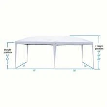 3 X 6m Home Use Outdoor Camping Waterproof Folding Tent With Carry Bag White
