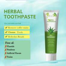 Water ice levin Herbal Toothpaste, Fresh Breath, Basic Oral Care, Paste Form, Essential Personal Care Item