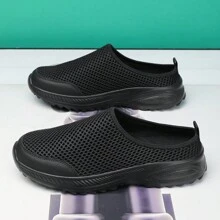 Damskie oddychające, siateczkowe, wsuwane, codzienne buty z podeszwą EVA, proste do noszenia w domu i na spacery