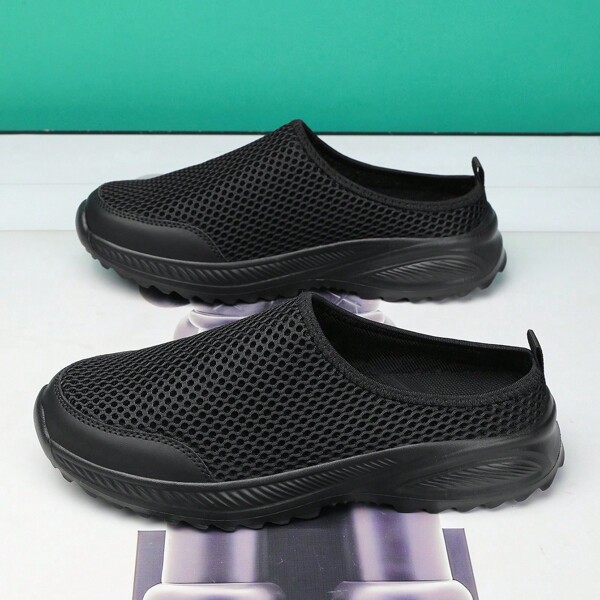 Damskie oddychające, siateczkowe, wsuwane, codzienne buty z podeszwą EVA, proste do noszenia w domu i na spacery